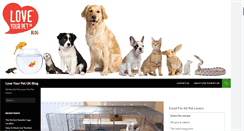 Desktop Screenshot of loveyourpetuk.com